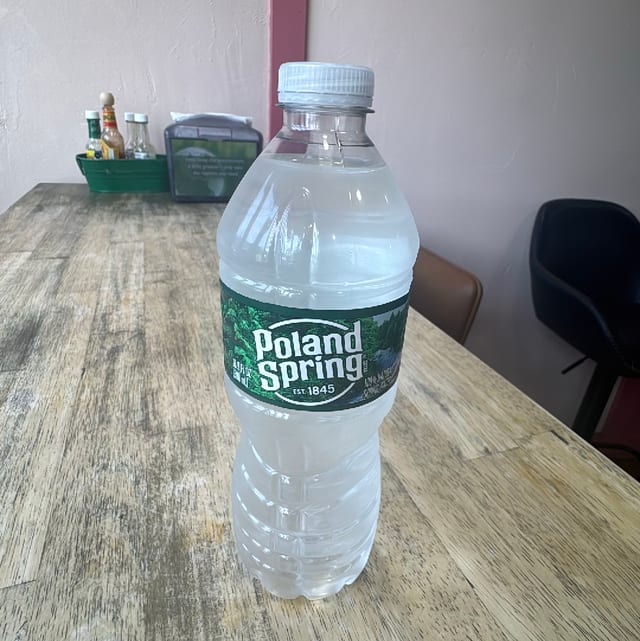 Bottled Water.