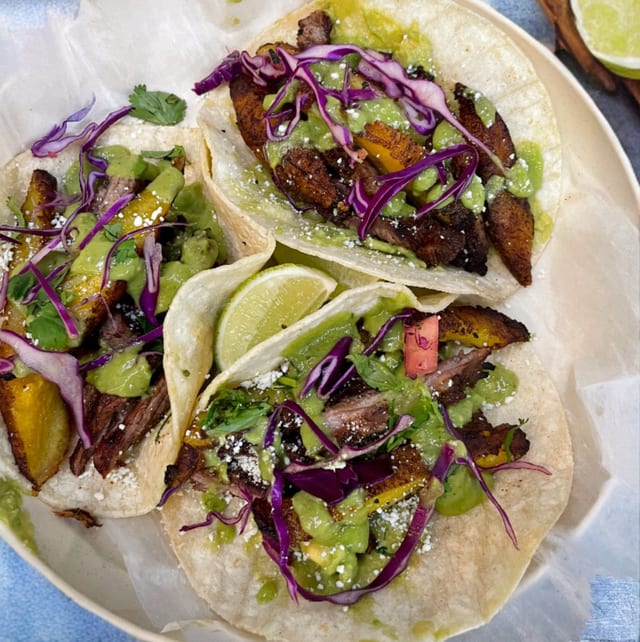 Chimichurri Steak Tacos - Combo.